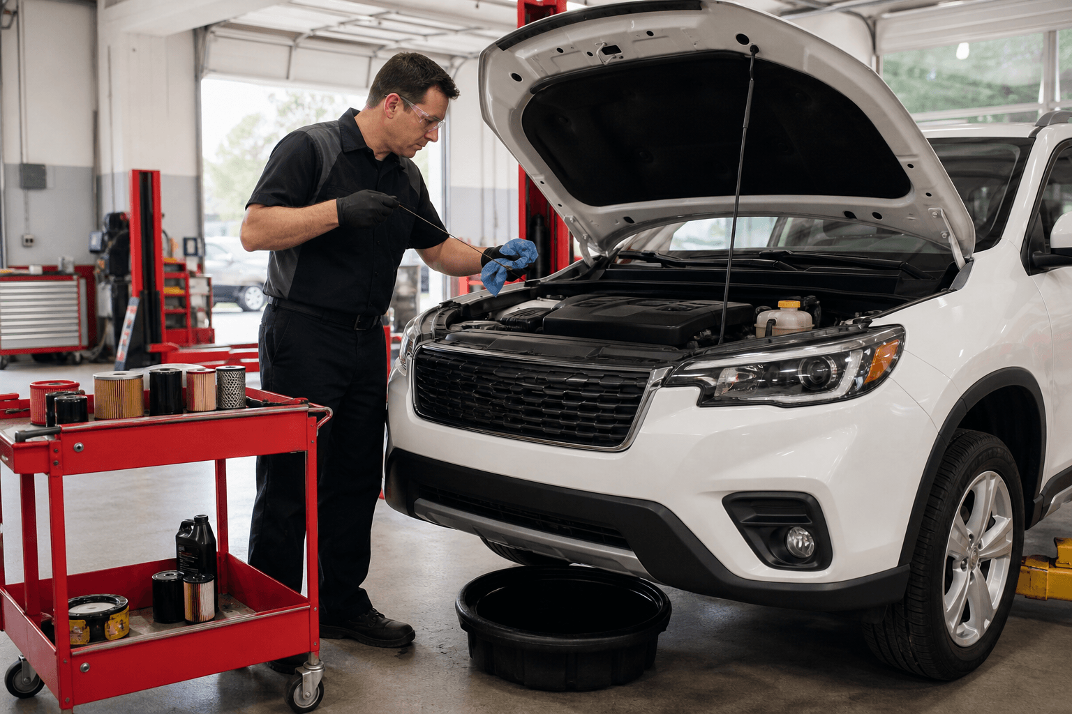 Reparación y ajuste de motor